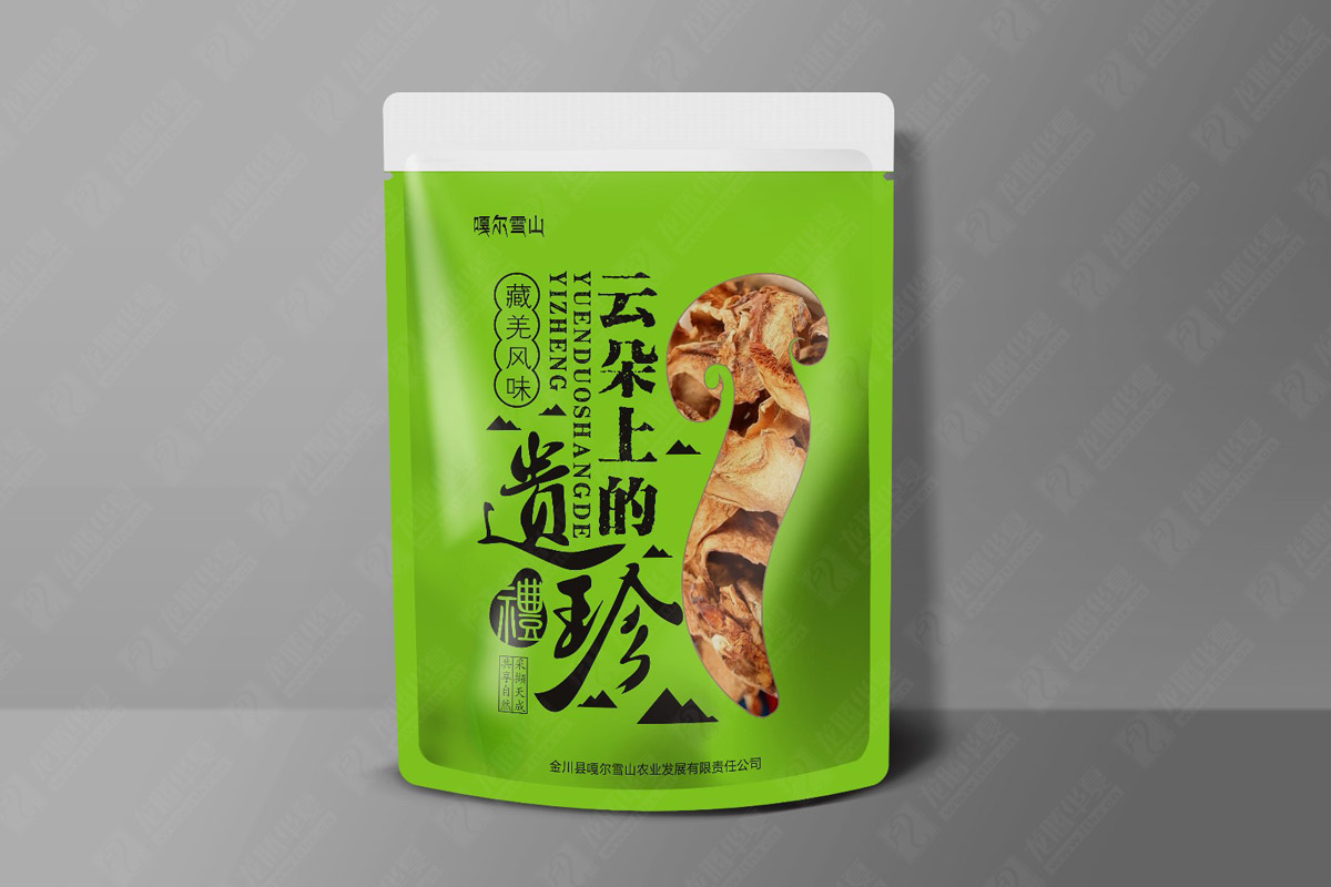 云朵上的遺珍藏羌風味零食包裝設計|成都零食包裝設計公司|成都食品內包裝設計公司|風味小吃包裝設計